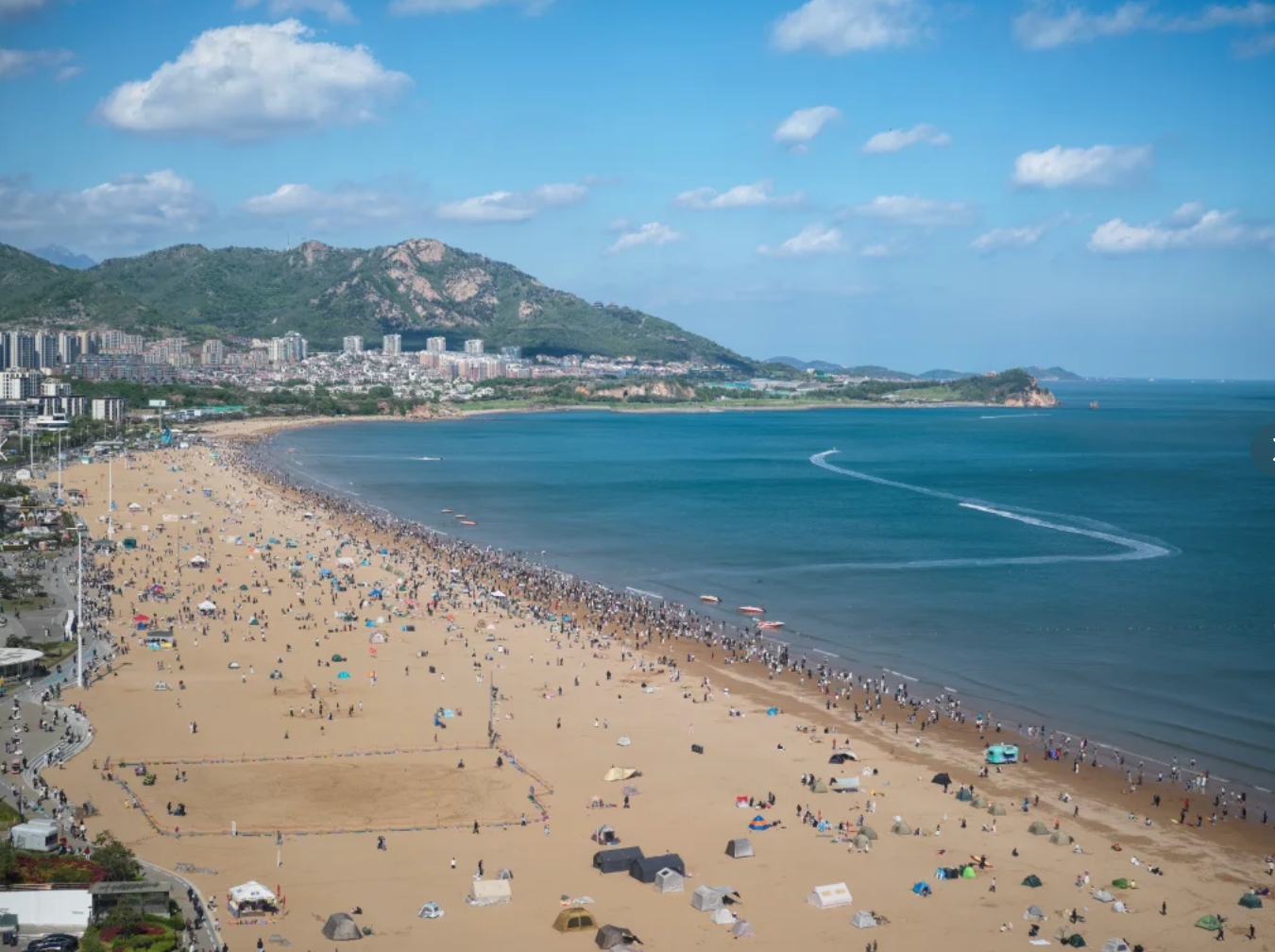 石老人海水浴场